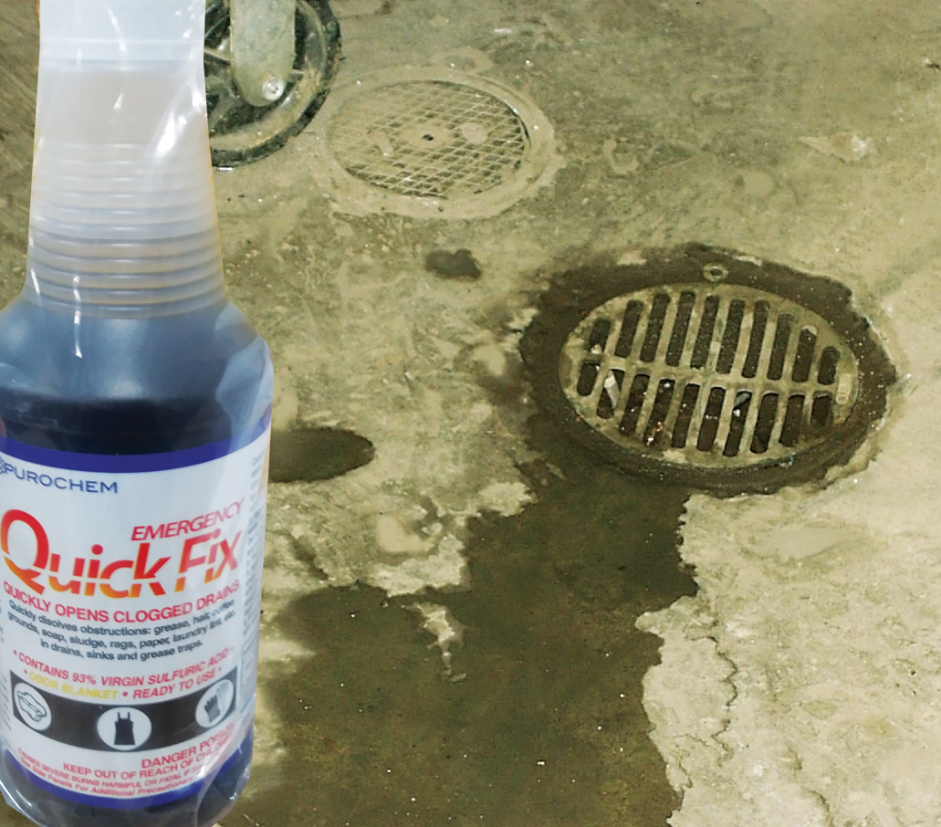 Sulfuric acid drain deals cleaner